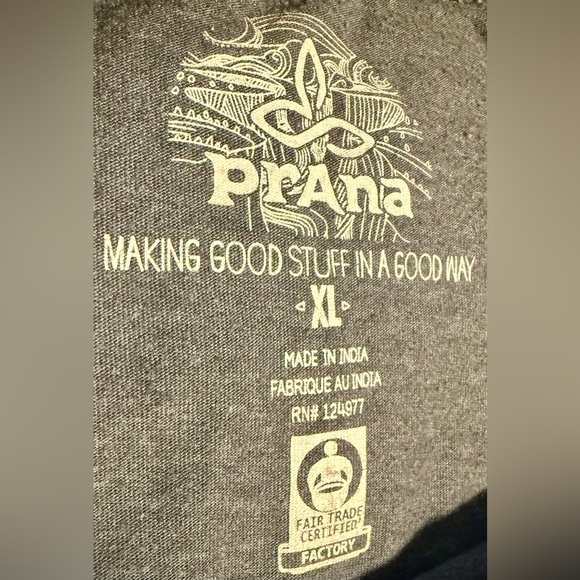 prAna Wise Ass Tee XL – Organic Cotton Donkey Shirt 🐴 Smart Style - Picture 6 of 6